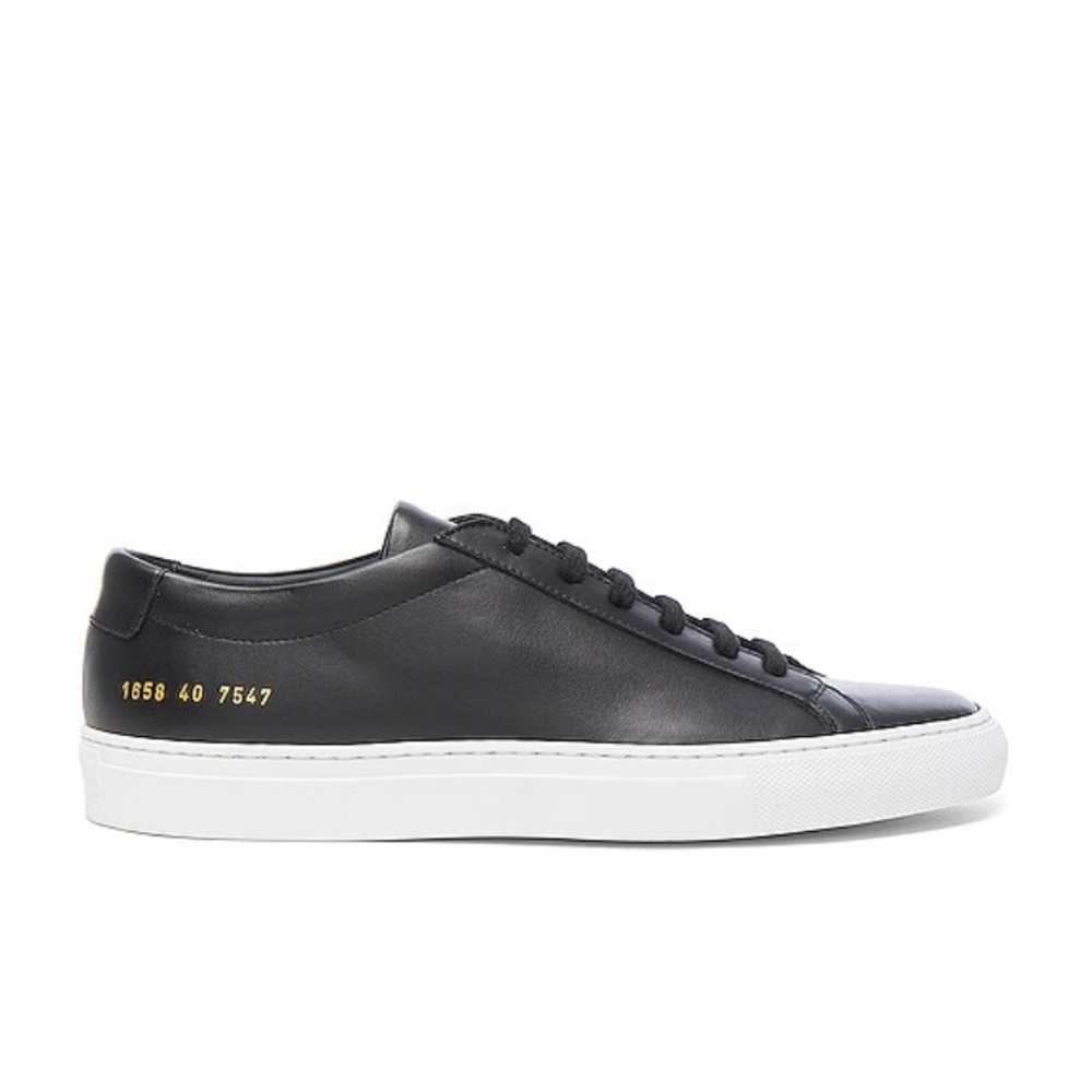 Men’s Black Common Project Original Achilles Sneaker